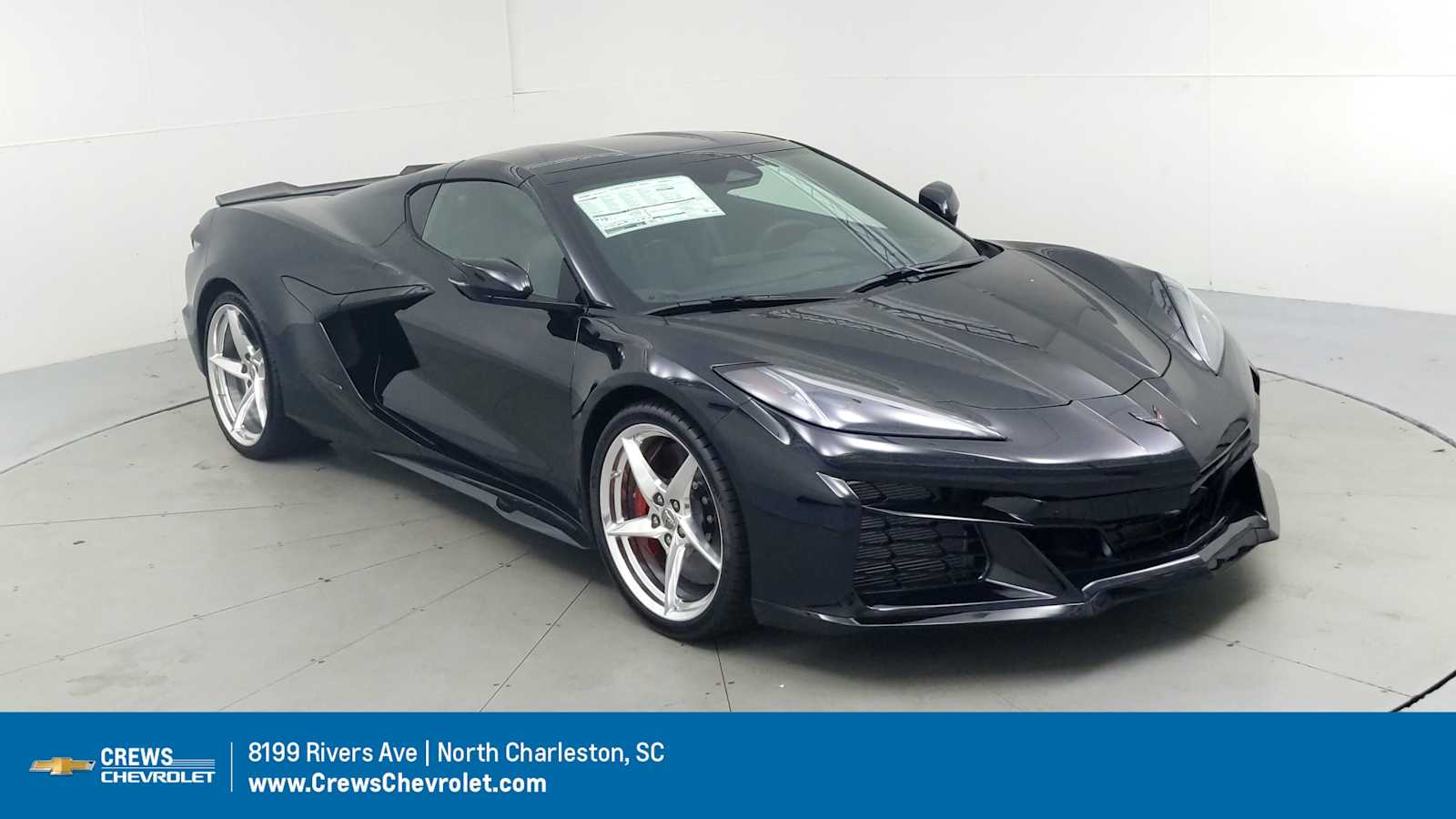 2025 Chevrolet Corvette 2LZ Black at Crews Chevrolet