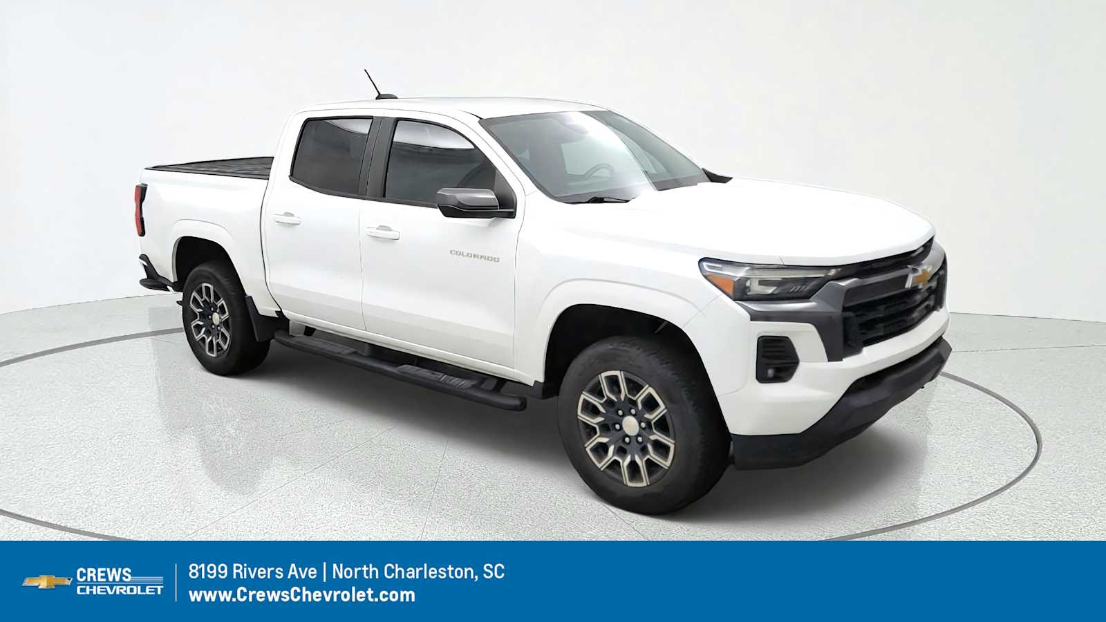 Summit White 2023 Chevrolet Colorado Pickup Truck 4X2 8-Speed Automatic