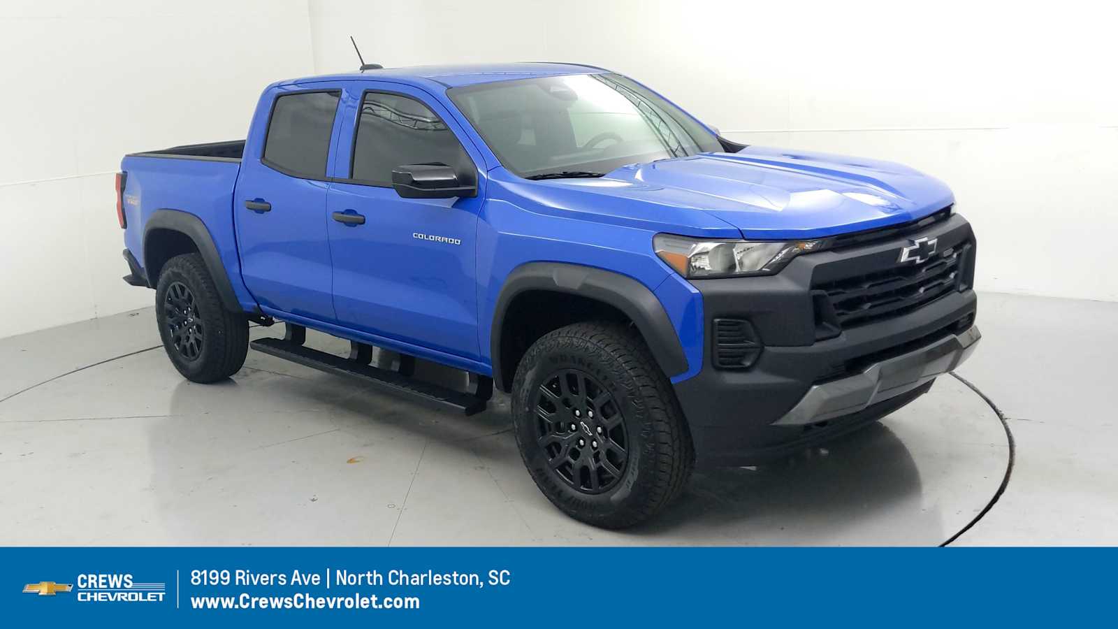 2026 Chevrolet Colorado 4WD Trail Boss Reef Blue Metallic at Crews Chevrolet