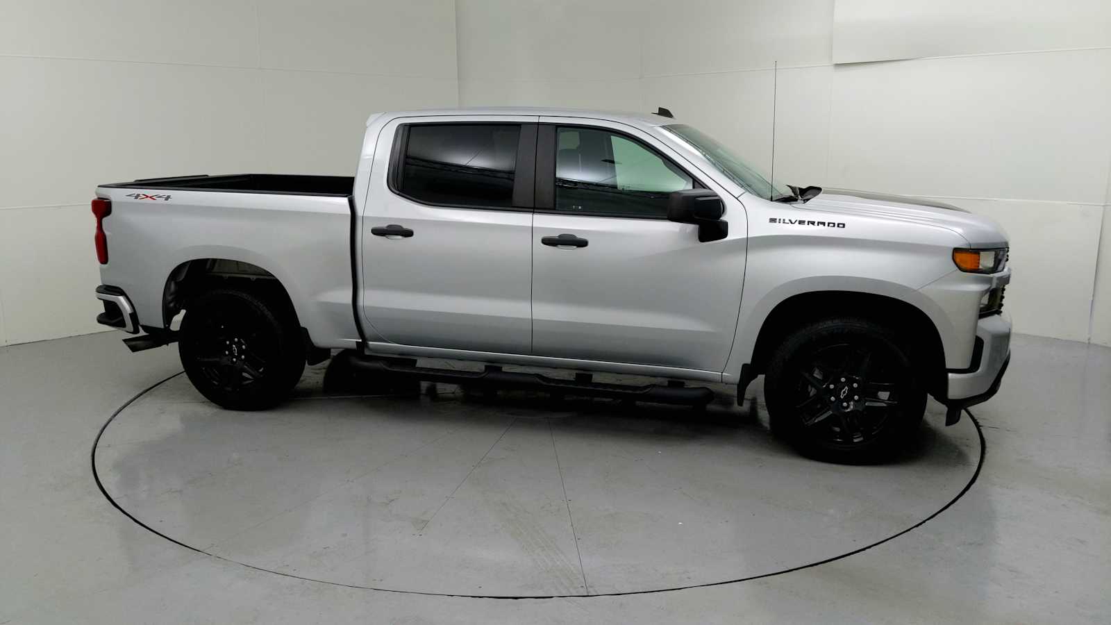 2021 Chevrolet Silverado 1500 Custom Silver Ice Metallic at Marchant Chevrolet