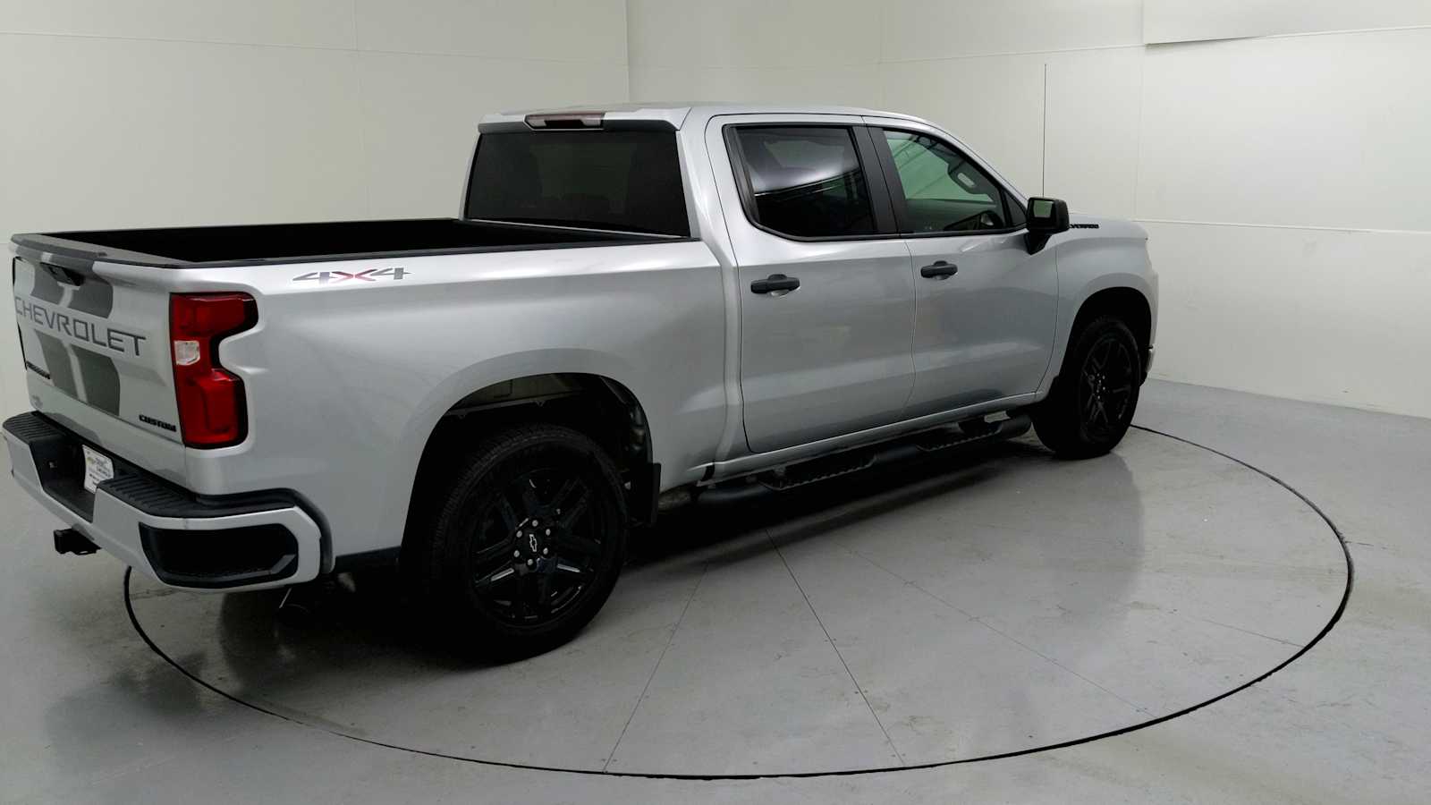 2021 Chevrolet Silverado 1500 Custom Silver Ice Metallic at Marchant Chevrolet