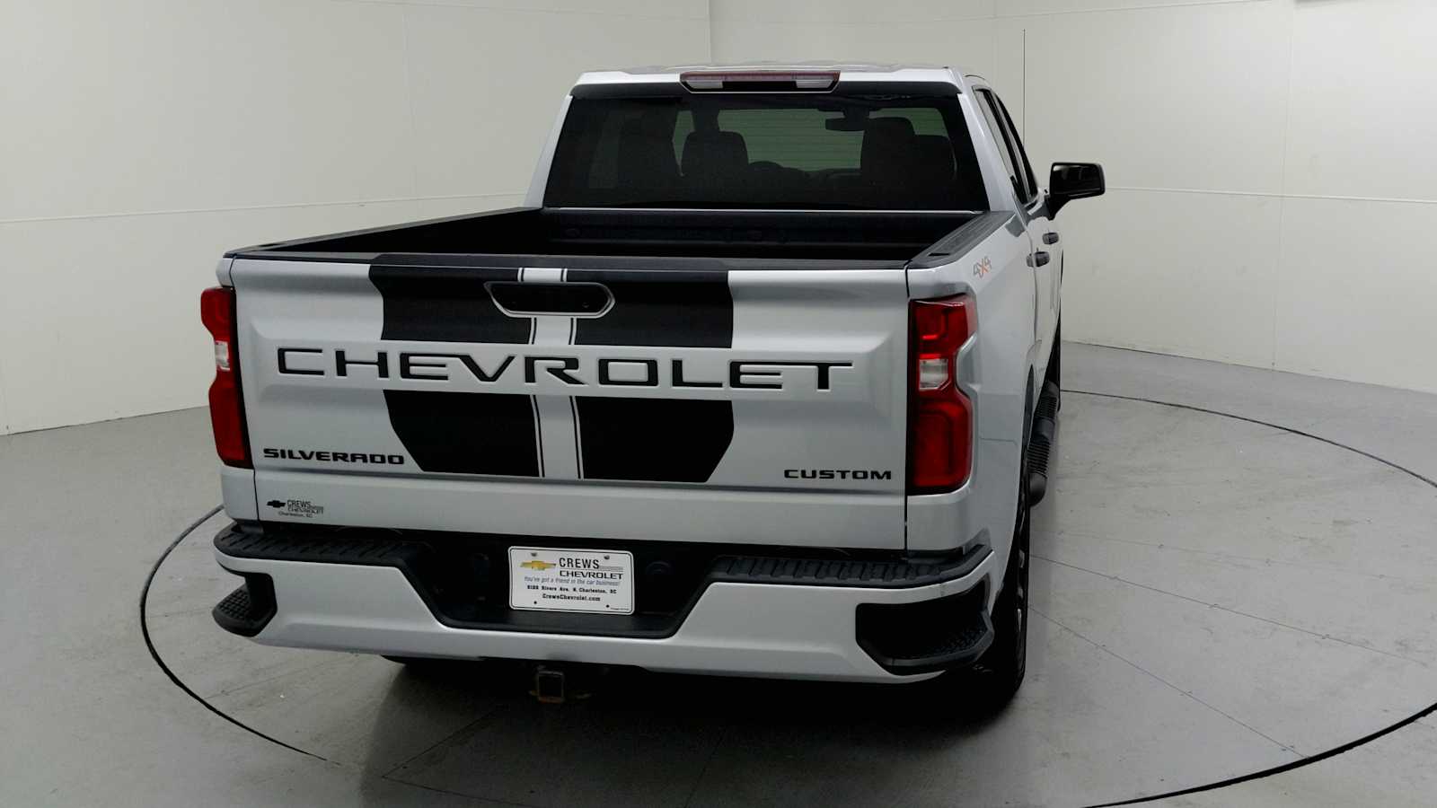 2021 Chevrolet Silverado 1500 Custom Silver Ice Metallic at Marchant Chevrolet