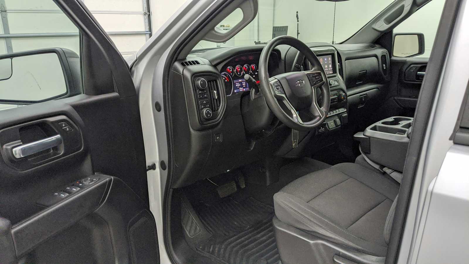 2021 Chevrolet Silverado 1500 Custom Silver Ice Metallic at Marchant Chevrolet