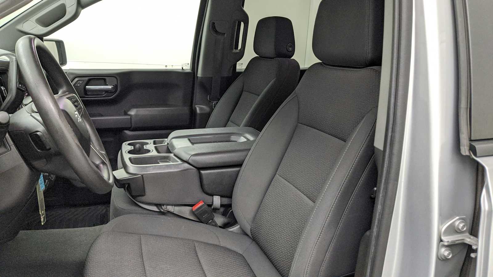 2021 Chevrolet Silverado 1500 Custom Silver Ice Metallic at Marchant Chevrolet