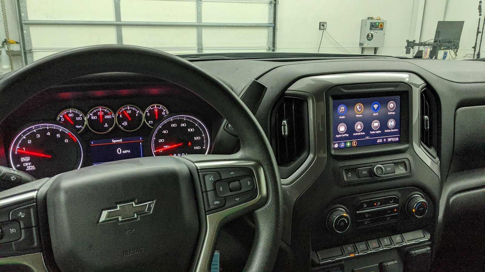 2021 Chevrolet Silverado 1500 Custom Silver Ice Metallic at Marchant Chevrolet