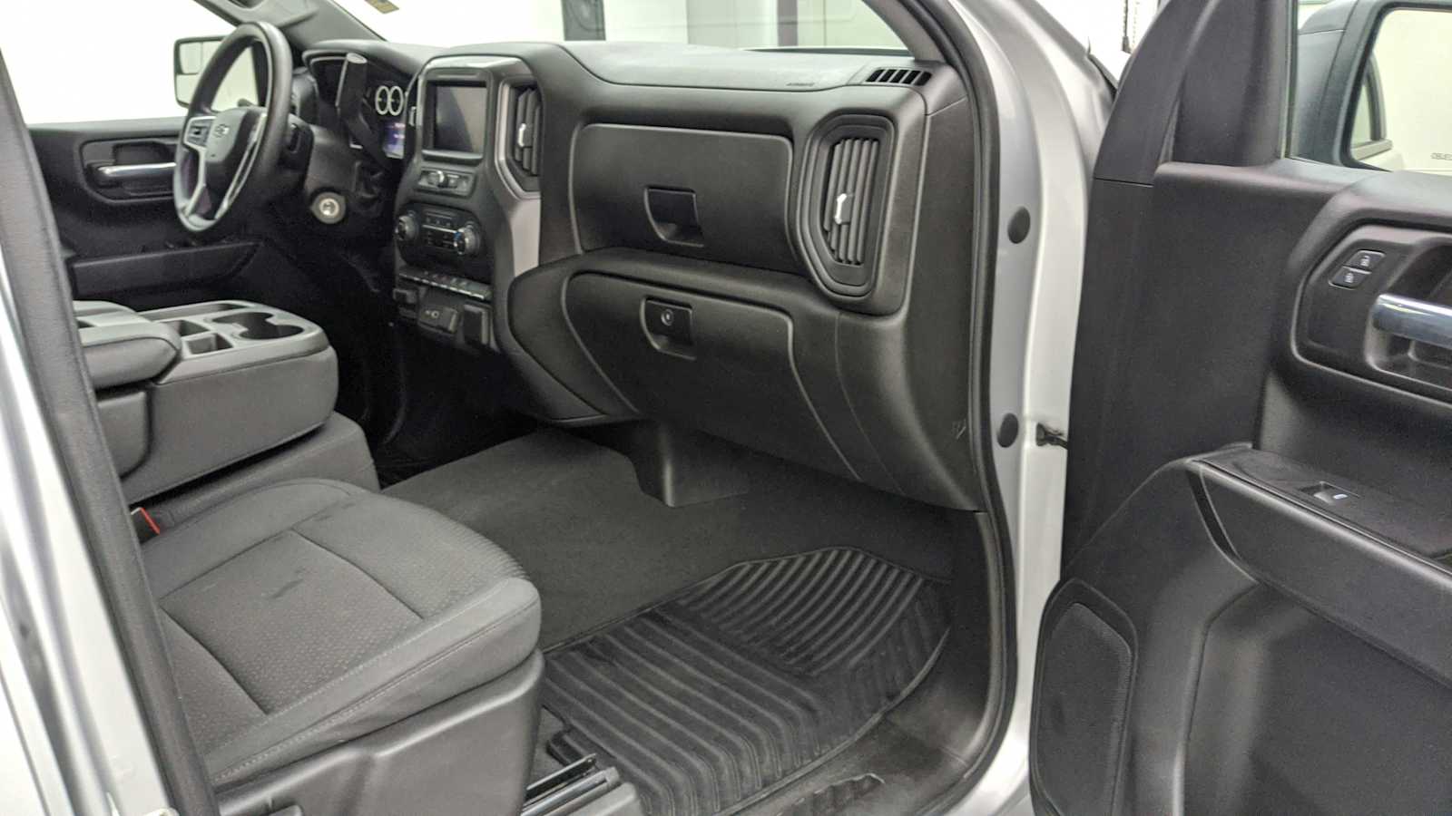 2021 Chevrolet Silverado 1500 Custom Silver Ice Metallic at Marchant Chevrolet