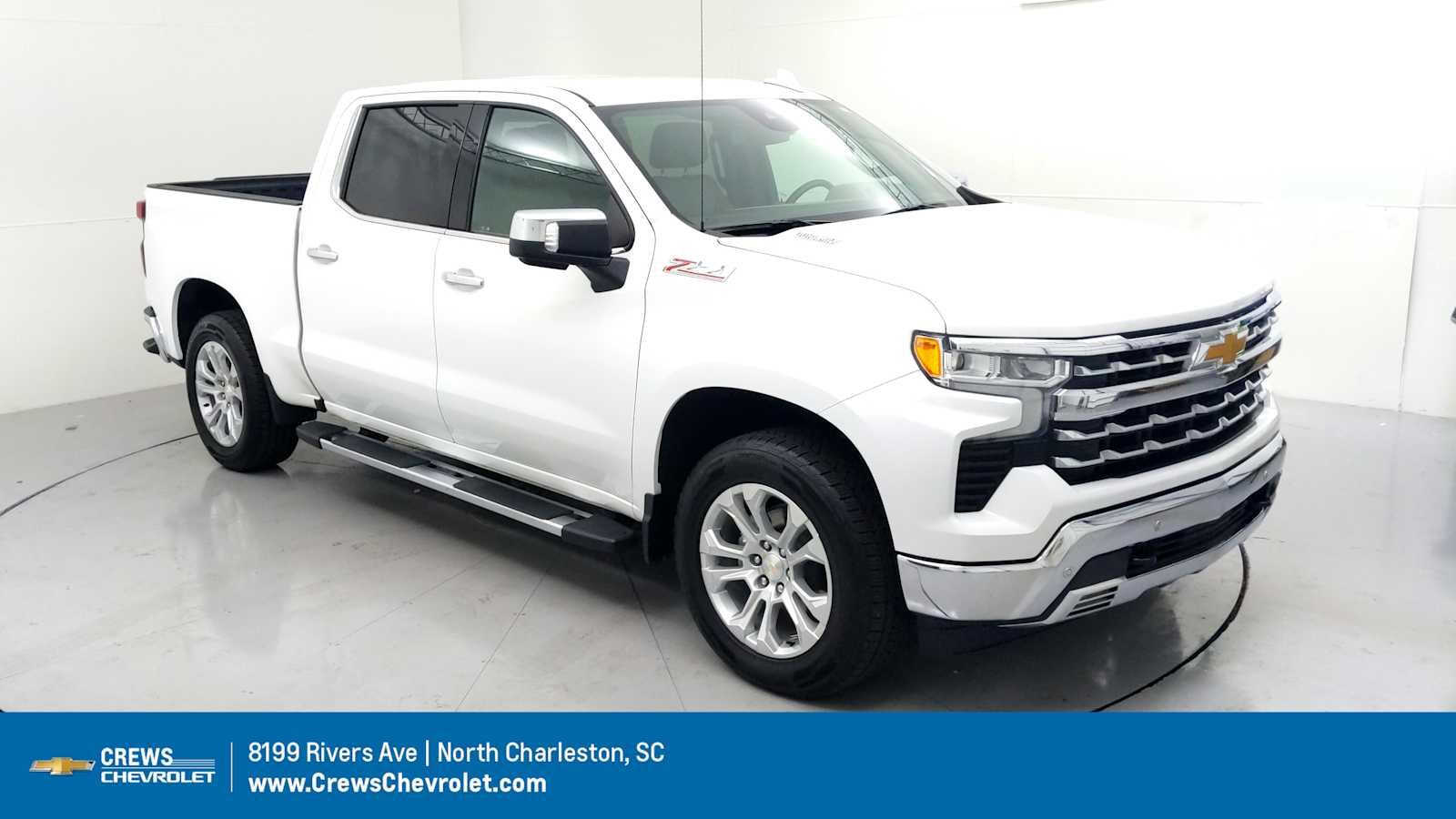 2022 Chevrolet Silverado 1500 LTZ Summit White at Marchant Chevrolet