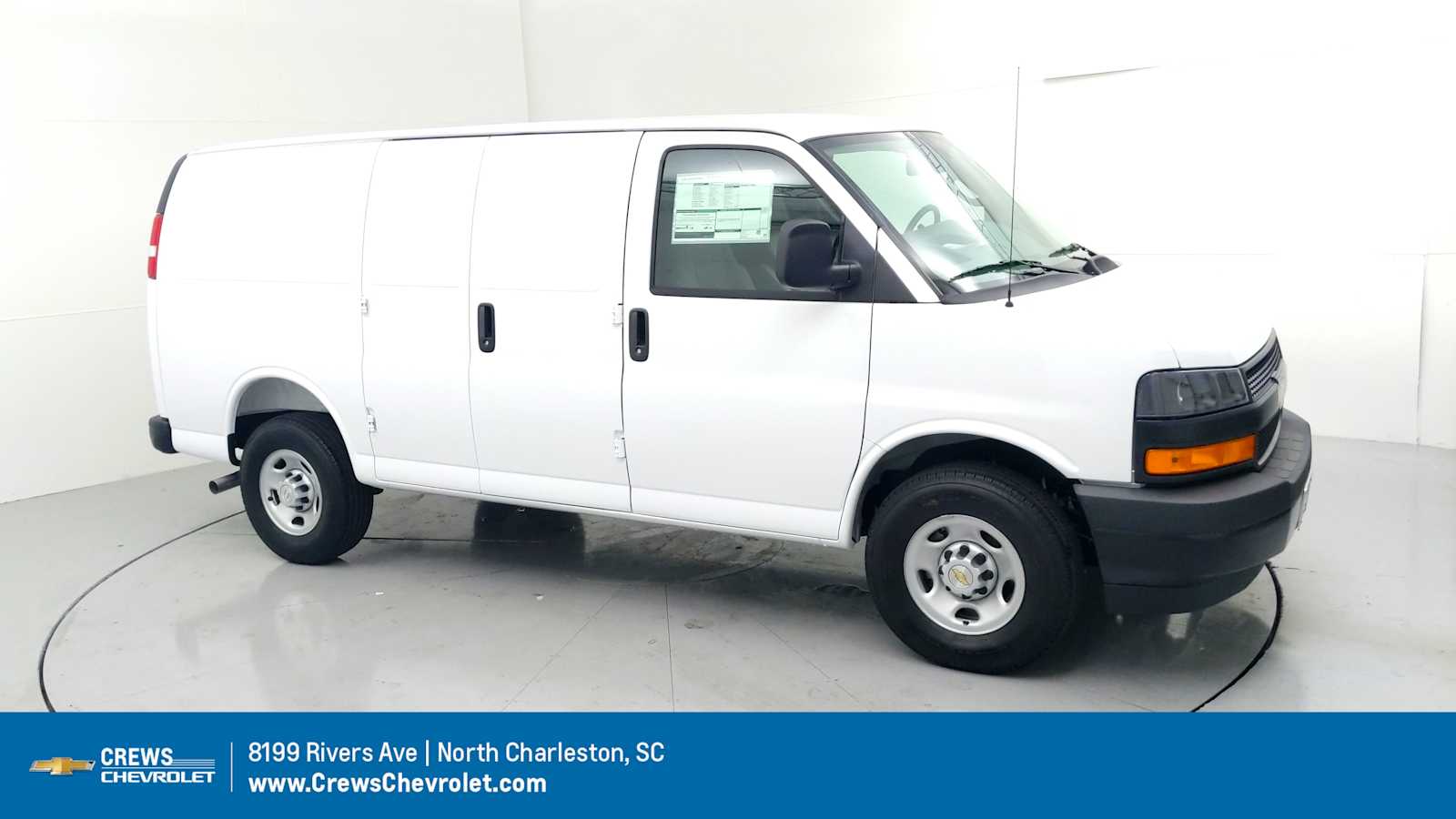 2026 Chevrolet Express Cargo Van  Summit White at Marchant Chevrolet