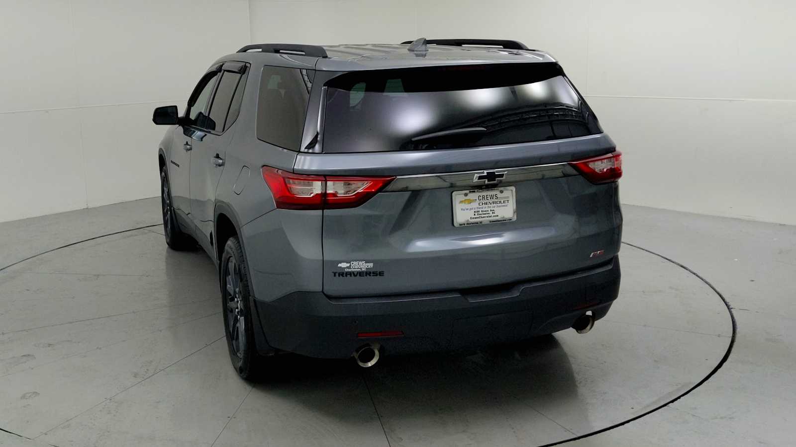 2021 Chevrolet Traverse RS Satin Steel Metallic at Stokes Toyota Beaufort