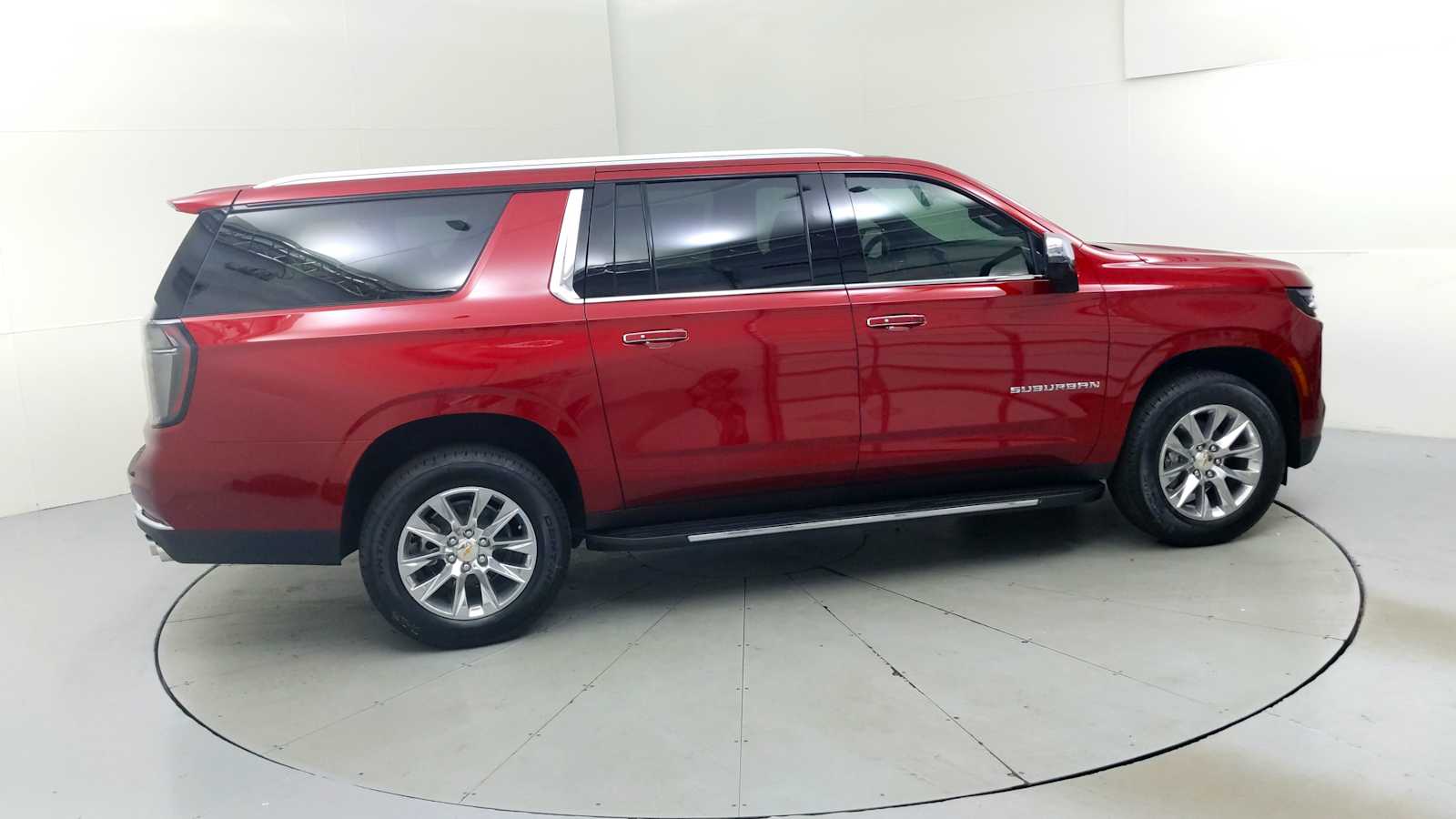 2026 Chevrolet Suburban Premier Radiant Red Tintcoat at Crews Chevrolet