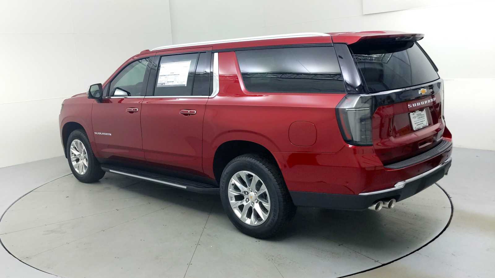 2026 Chevrolet Suburban Premier Radiant Red Tintcoat at Crews Chevrolet