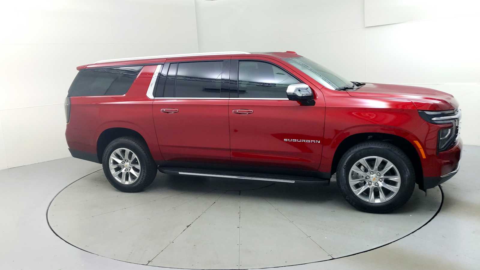 2026 Chevrolet Suburban Premier Radiant Red Tintcoat at Crews Chevrolet