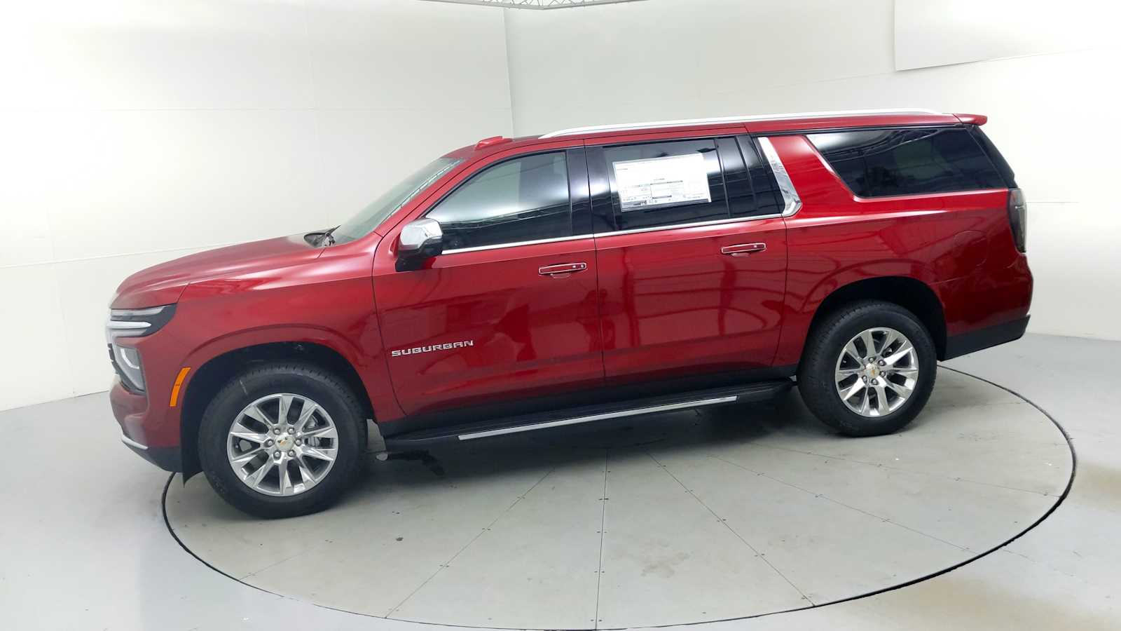2026 Chevrolet Suburban Premier Radiant Red Tintcoat at Crews Chevrolet