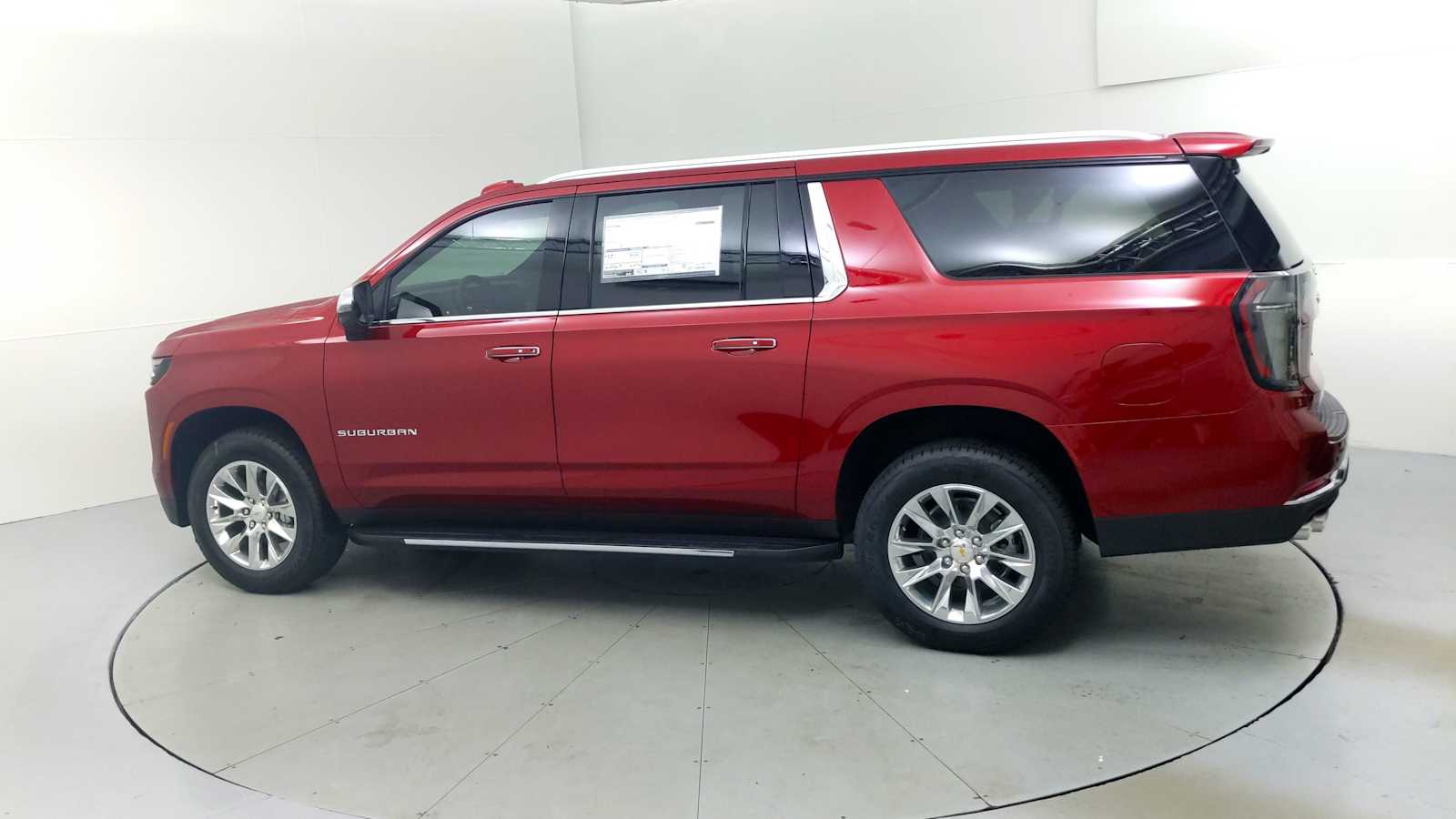 2026 Chevrolet Suburban Premier Radiant Red Tintcoat at Crews Chevrolet