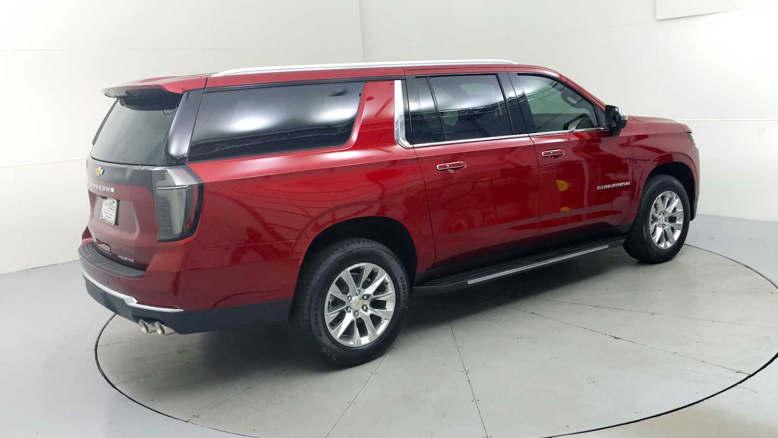 2026 Chevrolet Suburban Premier Radiant Red Tintcoat at Crews Chevrolet