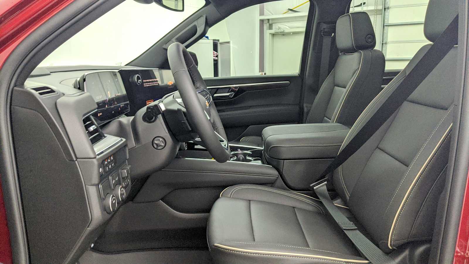 2026 Chevrolet Suburban Premier Radiant Red Tintcoat at Crews Chevrolet
