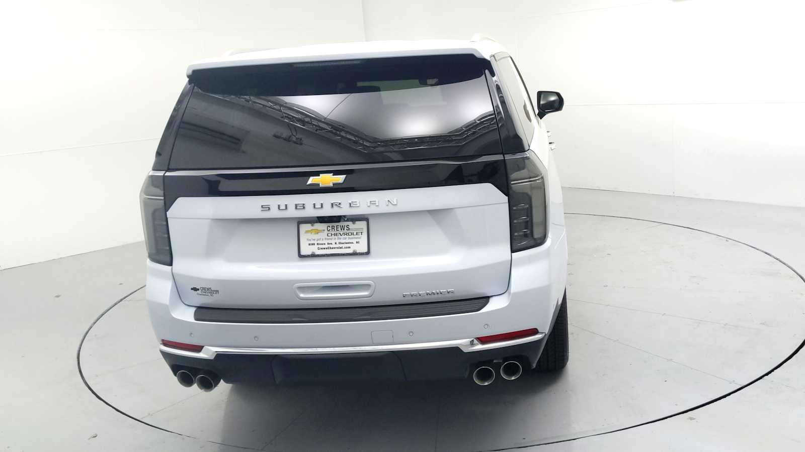 2026 Chevrolet Suburban Premier Polar White Tricoat at Crews Chevrolet