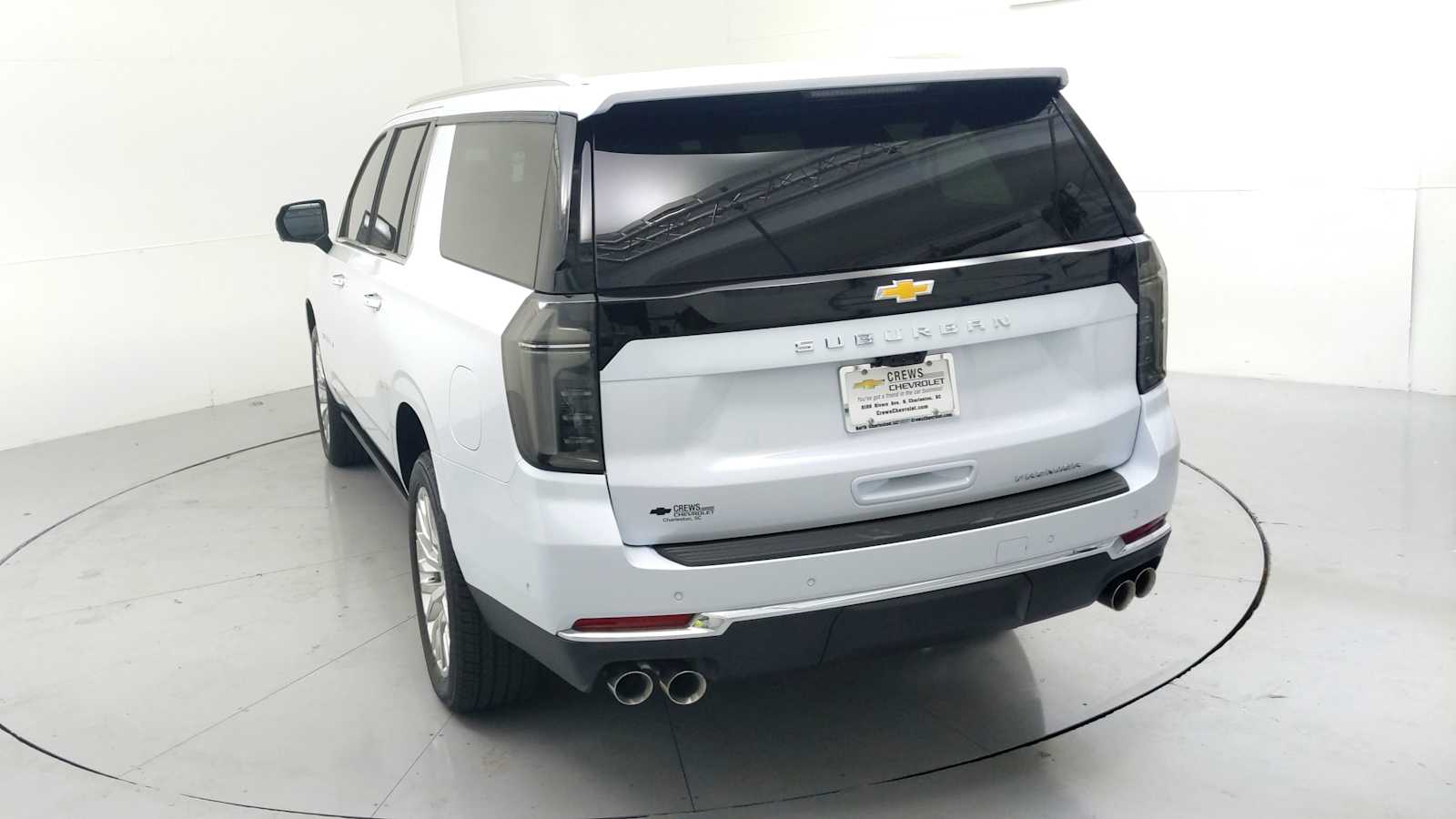 2026 Chevrolet Suburban Premier Polar White Tricoat at Crews Chevrolet