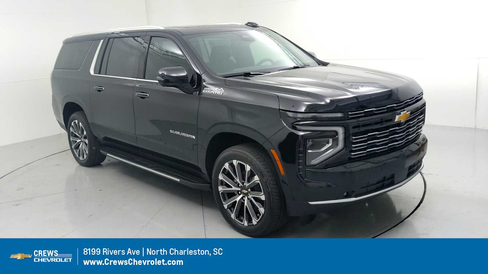 2026 Chevrolet Suburban High Country Black at Marchant Chevrolet