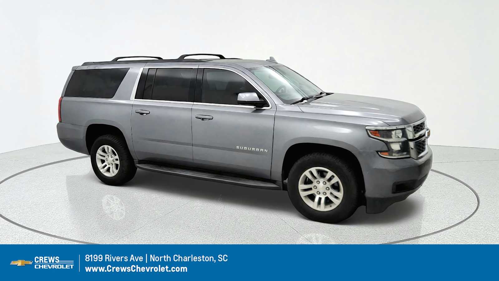 Gray (Satin Steel Metallic) 2020 Chevrolet Suburban SUV / Crossover 4X2 6-Speed Automatic
