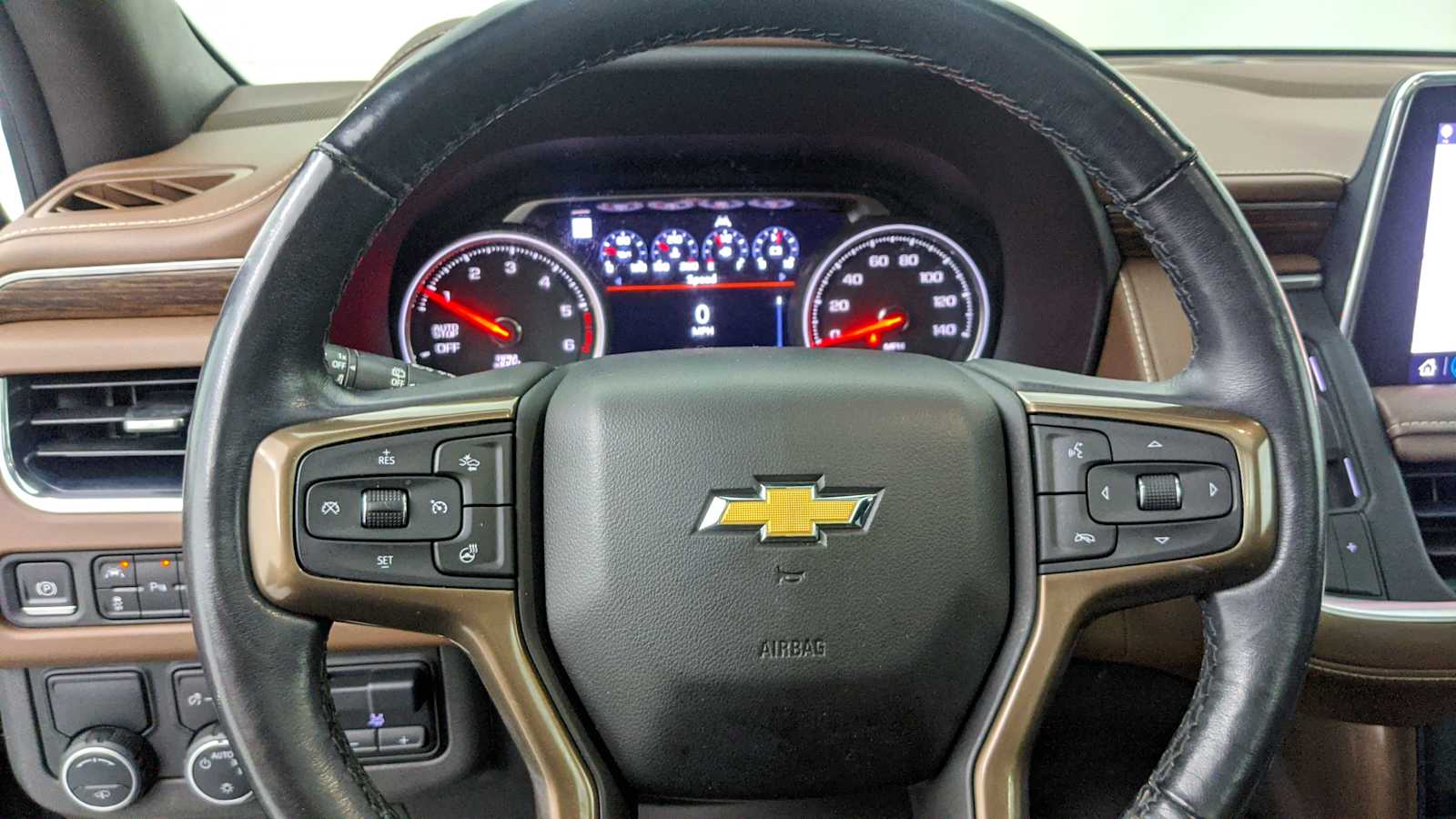 2021 Chevrolet Tahoe High Country Midnight Blue Metallic at Crews Chevrolet