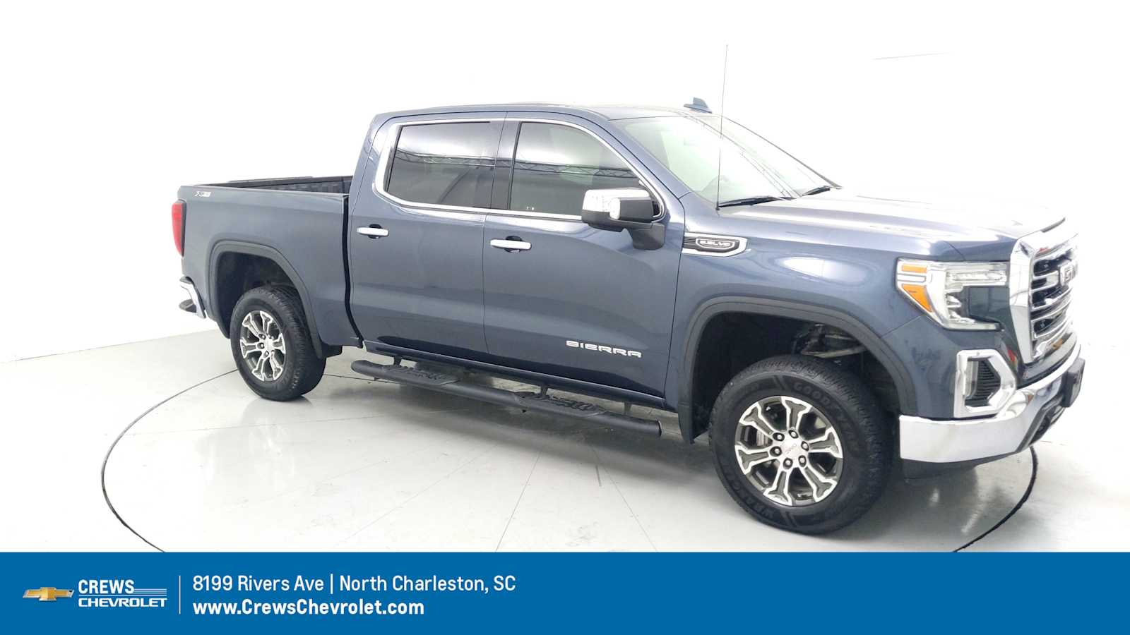 2021 GMC Sierra 1500 SLT Dark Sky Metallic at Crews Chevrolet