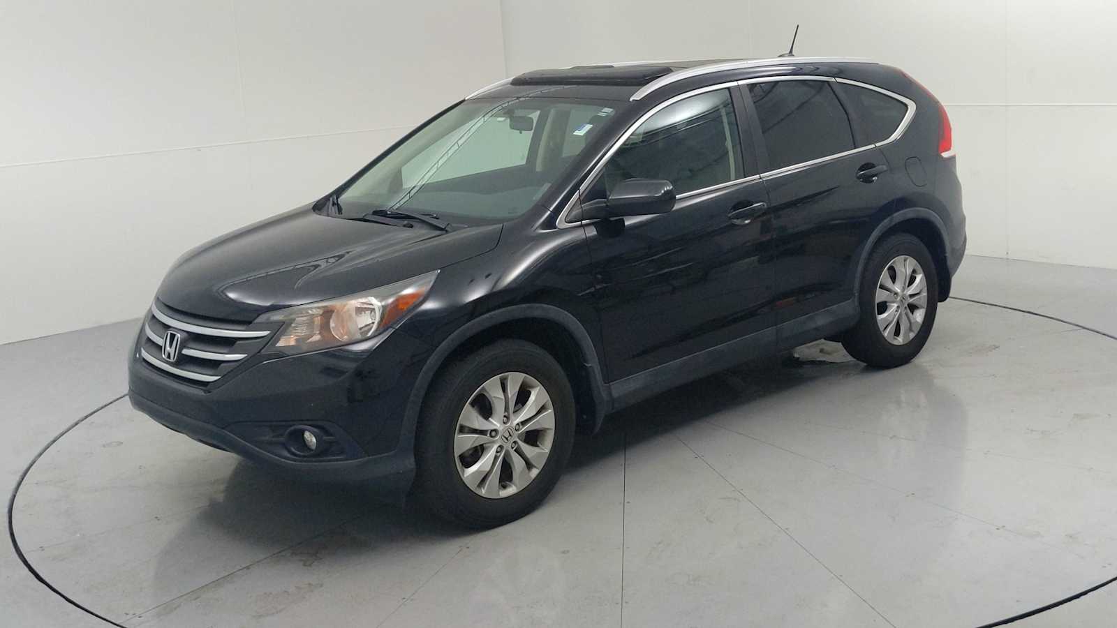 2014 Honda CR-V EX-L Crystal Black Pearl at Stokes Honda Cars of Beaufort