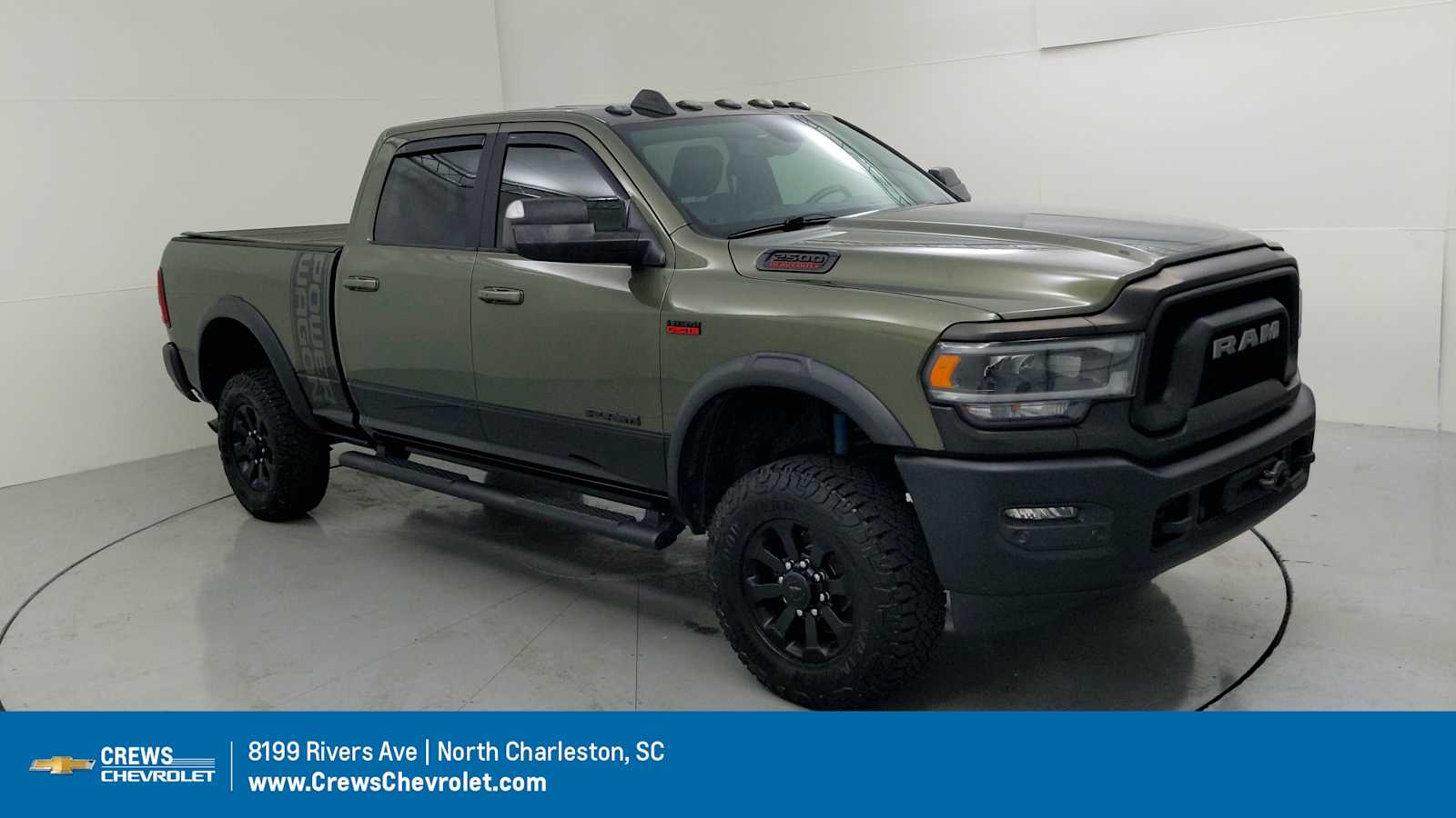 2021 Ram 2500 Power Wagon Olive Green Pearlcoat at Stokes Toyota Hilton Head