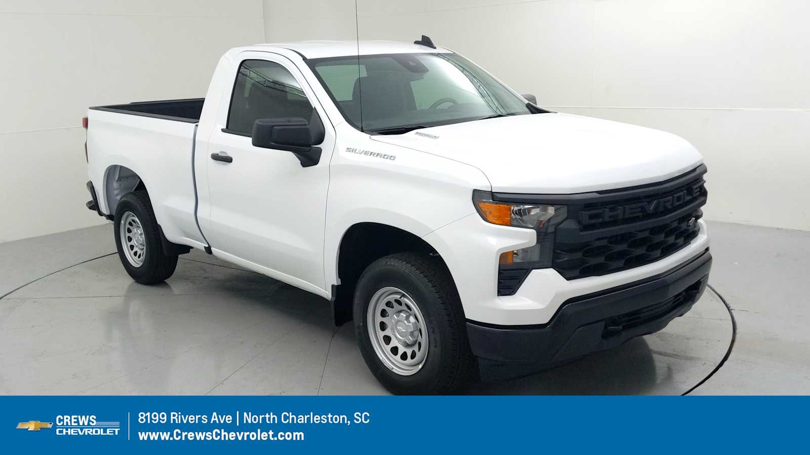 2026 Chevrolet Silverado 1500 Work Truck Summit White at Ravenel Ford