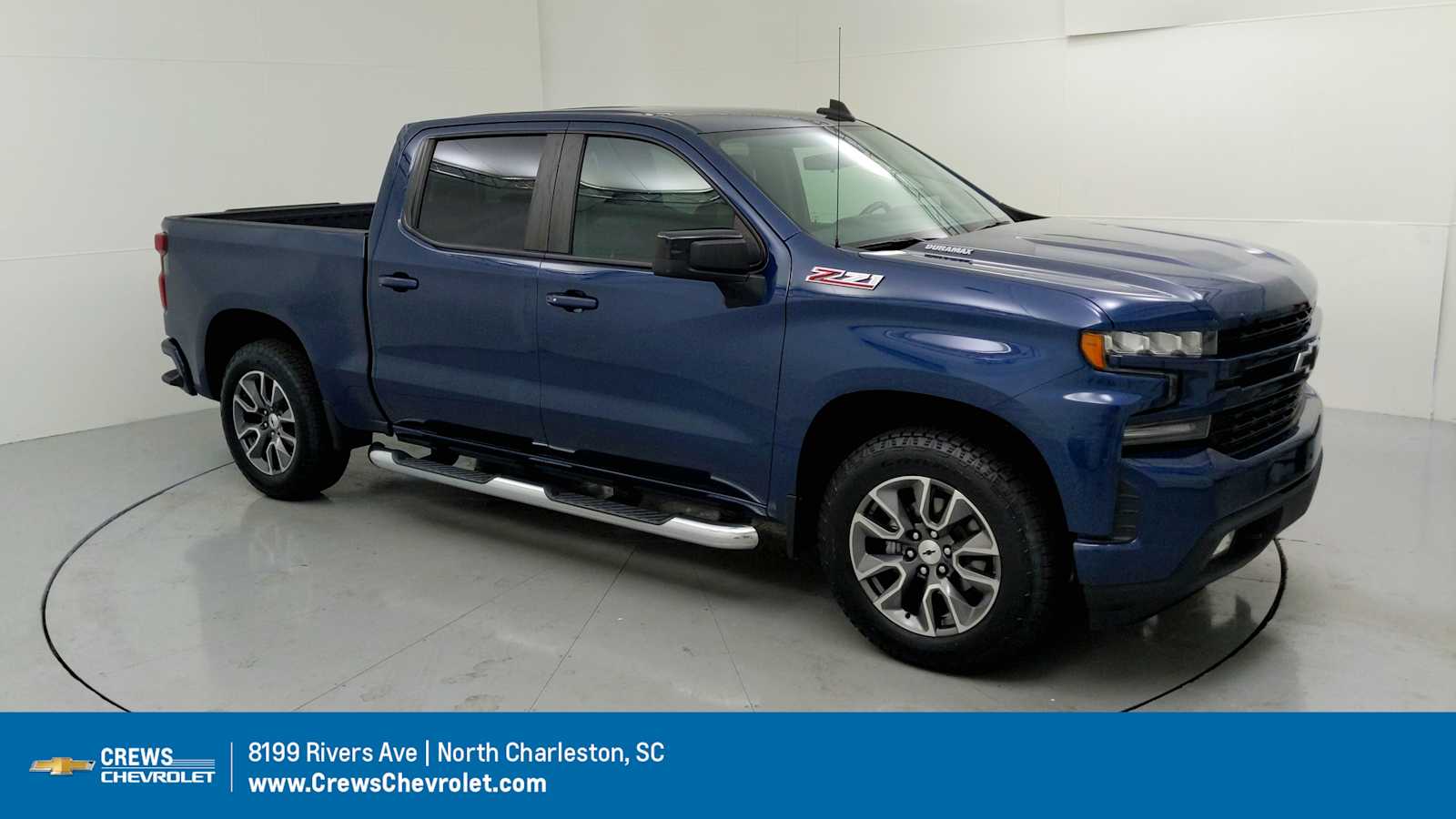 2021 Chevrolet Silverado 1500 RST Northsky Blue Metallic at Marchant Chevrolet