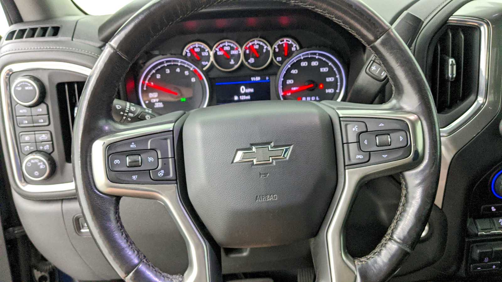 2021 Chevrolet Silverado 1500 RST Northsky Blue Metallic at Marchant Chevrolet