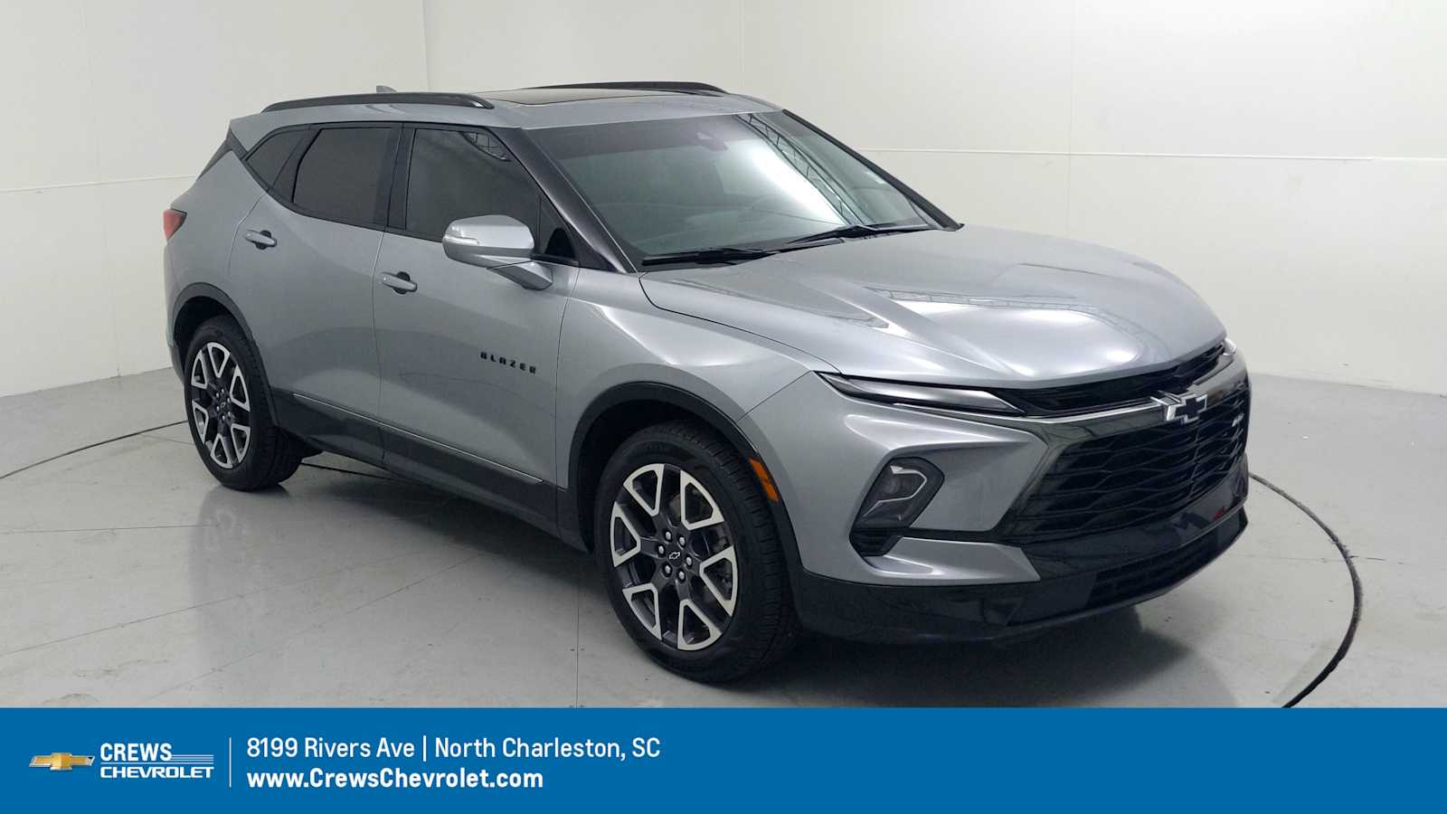 2023 Chevrolet Blazer RS Sterling Gray Metallic at Griffin Nissan