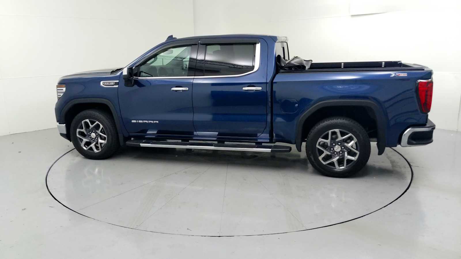 2023 GMC Sierra 1500 SLT Pacific Blue Metallic at Cooper Chevrolet GMC