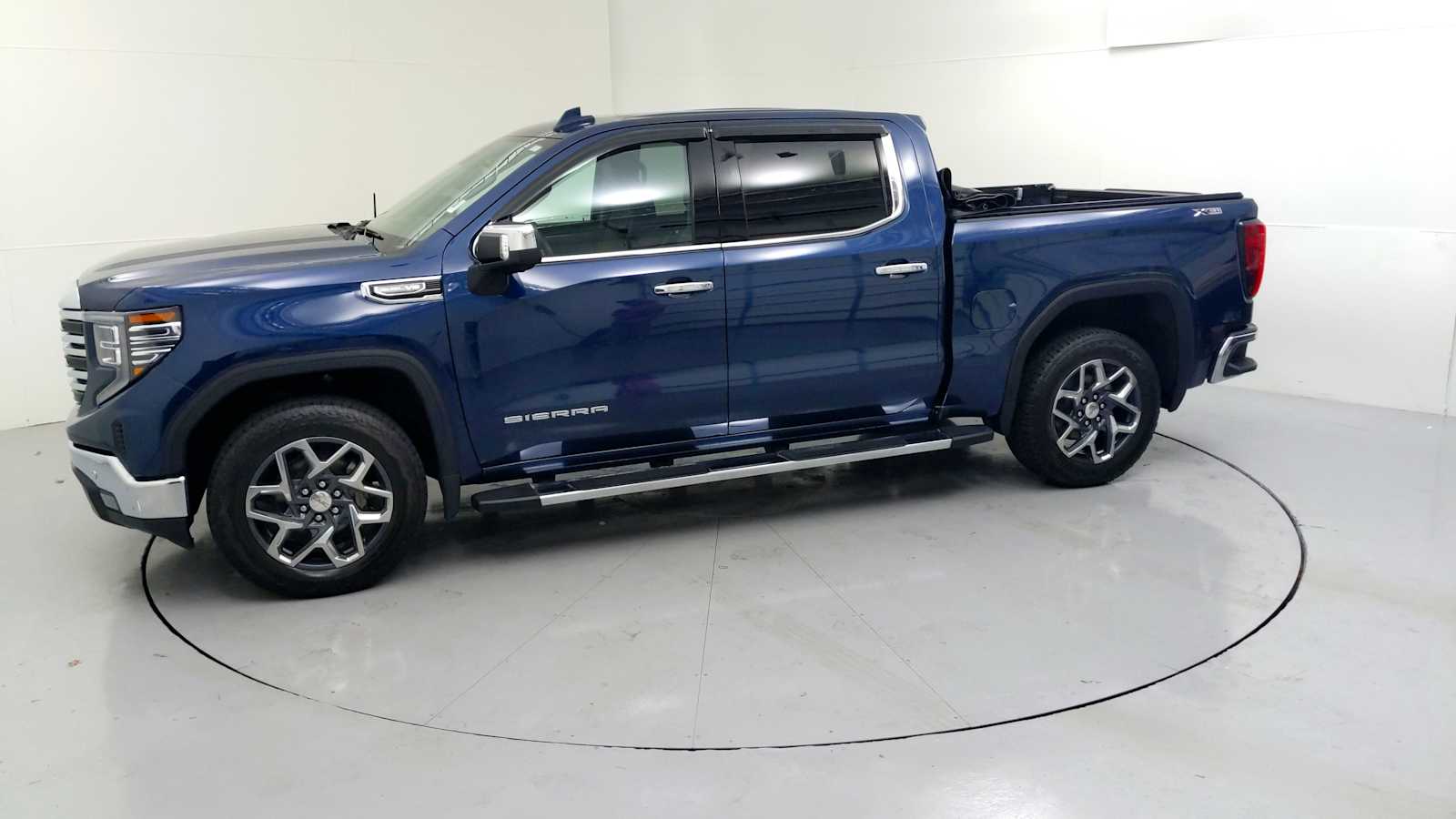 2023 GMC Sierra 1500 SLT Pacific Blue Metallic at Cooper Chevrolet GMC