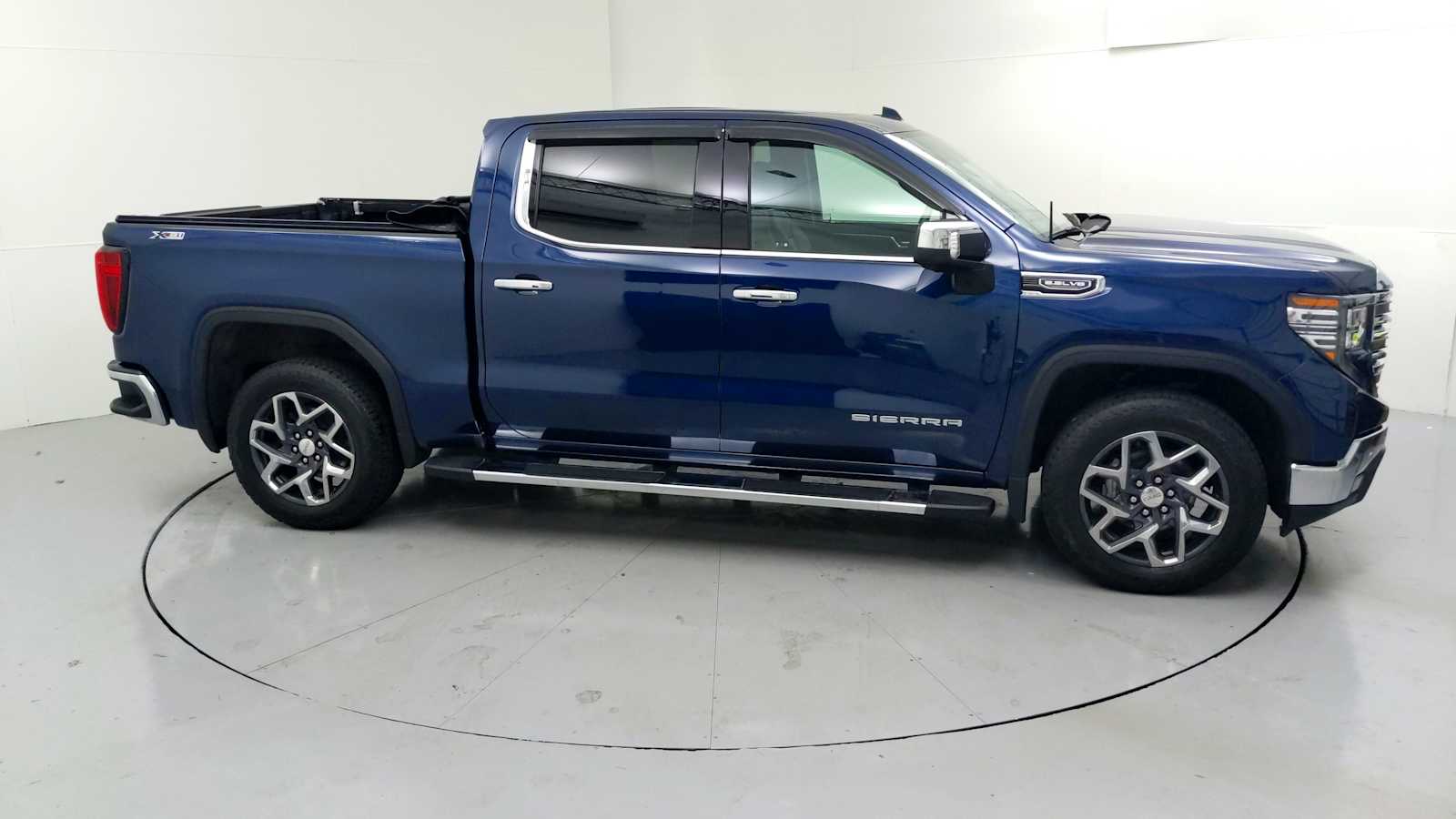 2023 GMC Sierra 1500 SLT Pacific Blue Metallic at Cooper Chevrolet GMC