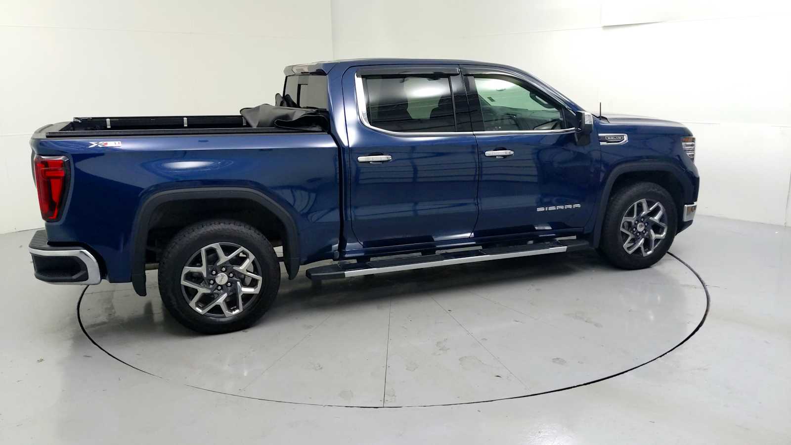 2023 GMC Sierra 1500 SLT Pacific Blue Metallic at Cooper Chevrolet GMC
