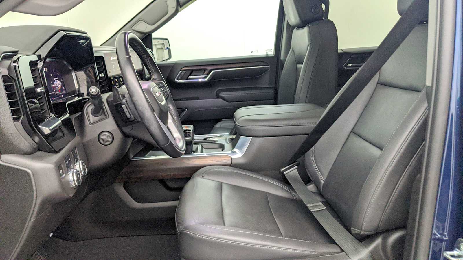 2023 GMC Sierra 1500 SLT Pacific Blue Metallic at Cooper Chevrolet GMC