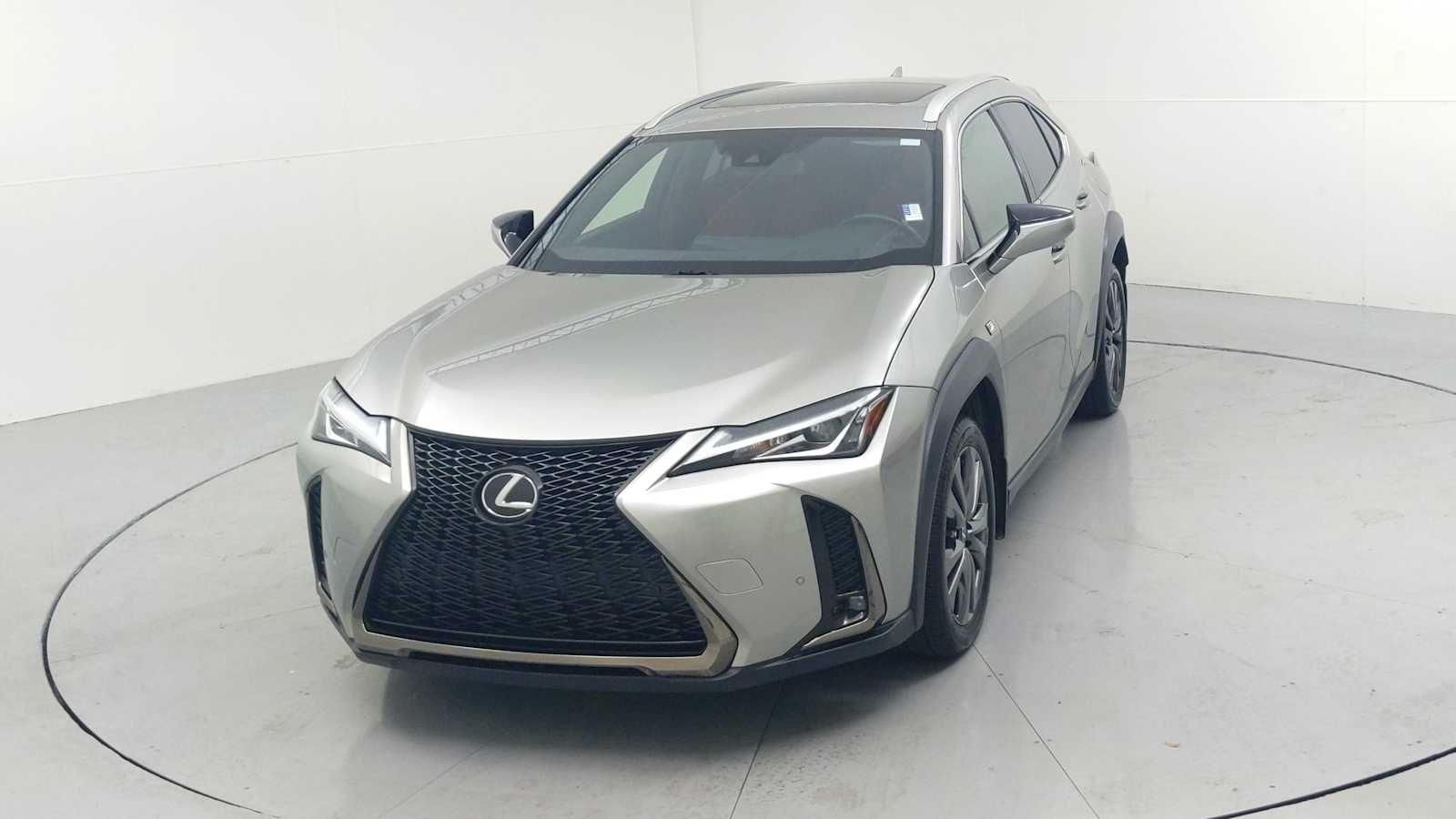 2021 Lexus UX 200 F SPORT  Atomic Silver at Burns Honda