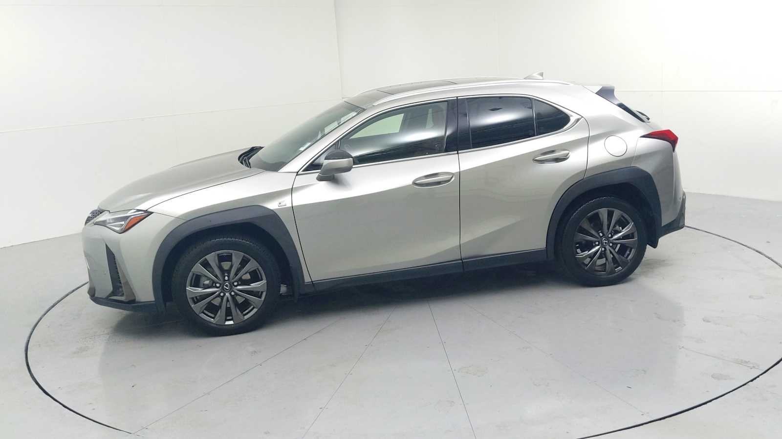2021 Lexus UX 200 F SPORT  Atomic Silver at Burns Honda