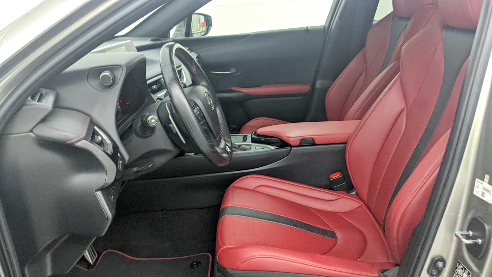 2021 Lexus UX 200 F SPORT  Atomic Silver at Burns Honda