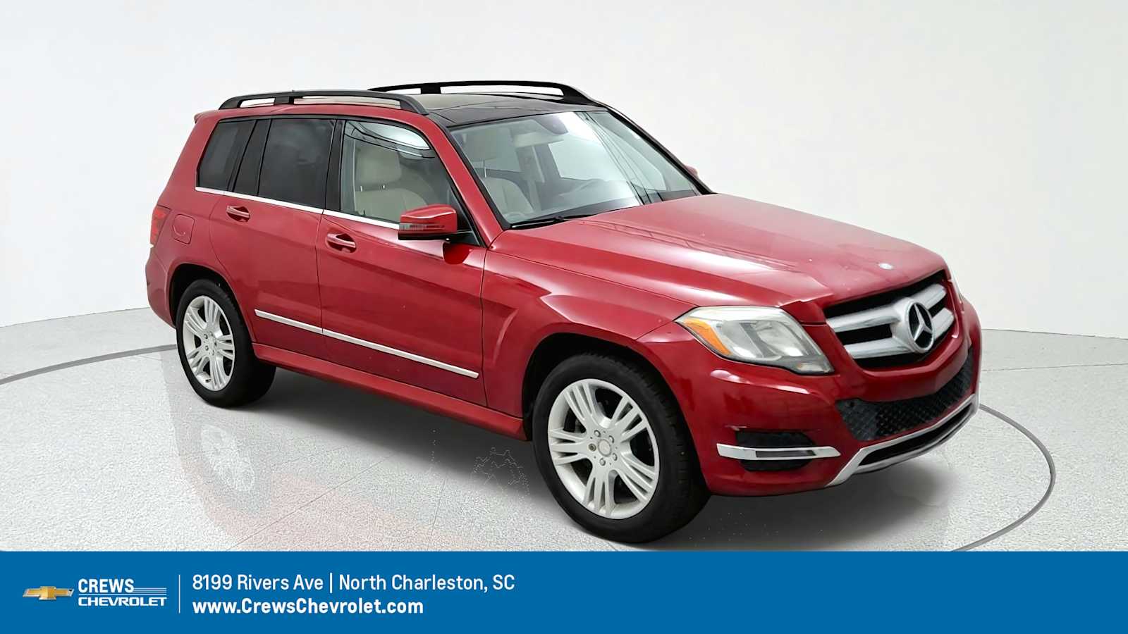 Mars Red 2014 Mercedes-Benz GLK SUV / Crossover Rear-Wheel Drive 7-Speed Automatic