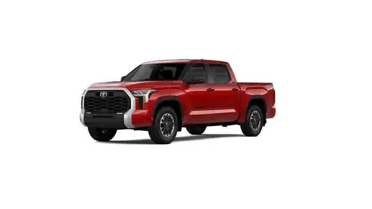 Supersonic Red 2026 Toyota Tundra SR5 CrewMax Cab 4WD Pickup Truck Four-Wheel Drive Automatic