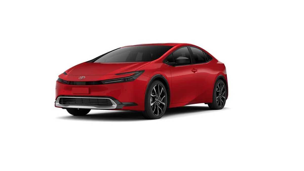 Supersonic Red 2026 Toyota Prius Plug-In Hybrid XSE FWD Hatchback Front-Wheel Drive Continuously Variable Transmission
