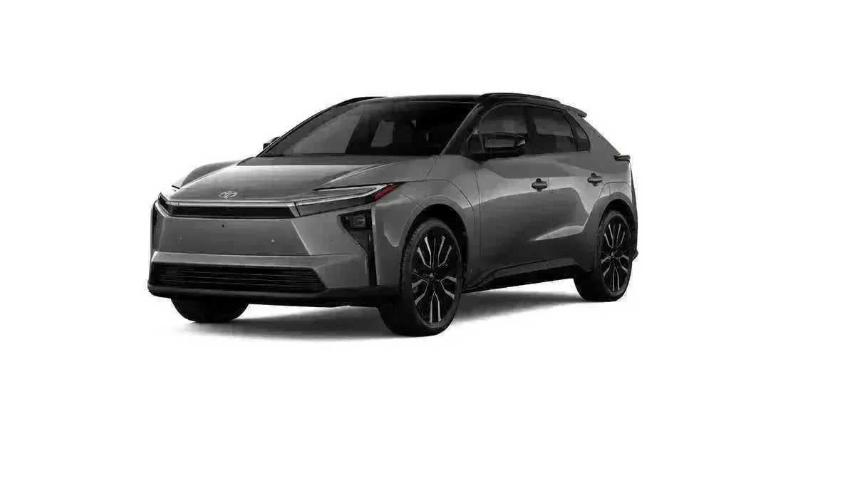 Heavy Metal w/Midnight Black Metallic Roof 2026 Toyota bZ Limited FWD SUV / Crossover Front-Wheel Drive 1-Speed Automatic