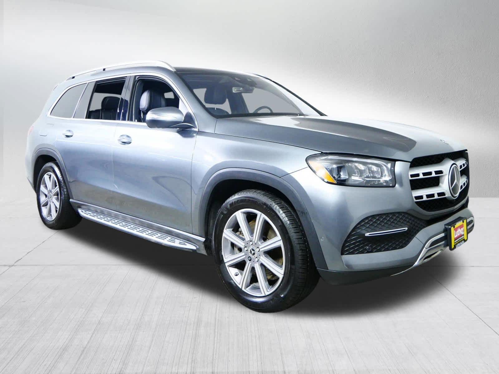 Gray (Selenite Grey Metallic) 2022 Mercedes-Benz GLS 450 4MATIC SUV / Crossover All-Wheel Drive 9-Speed Automatic