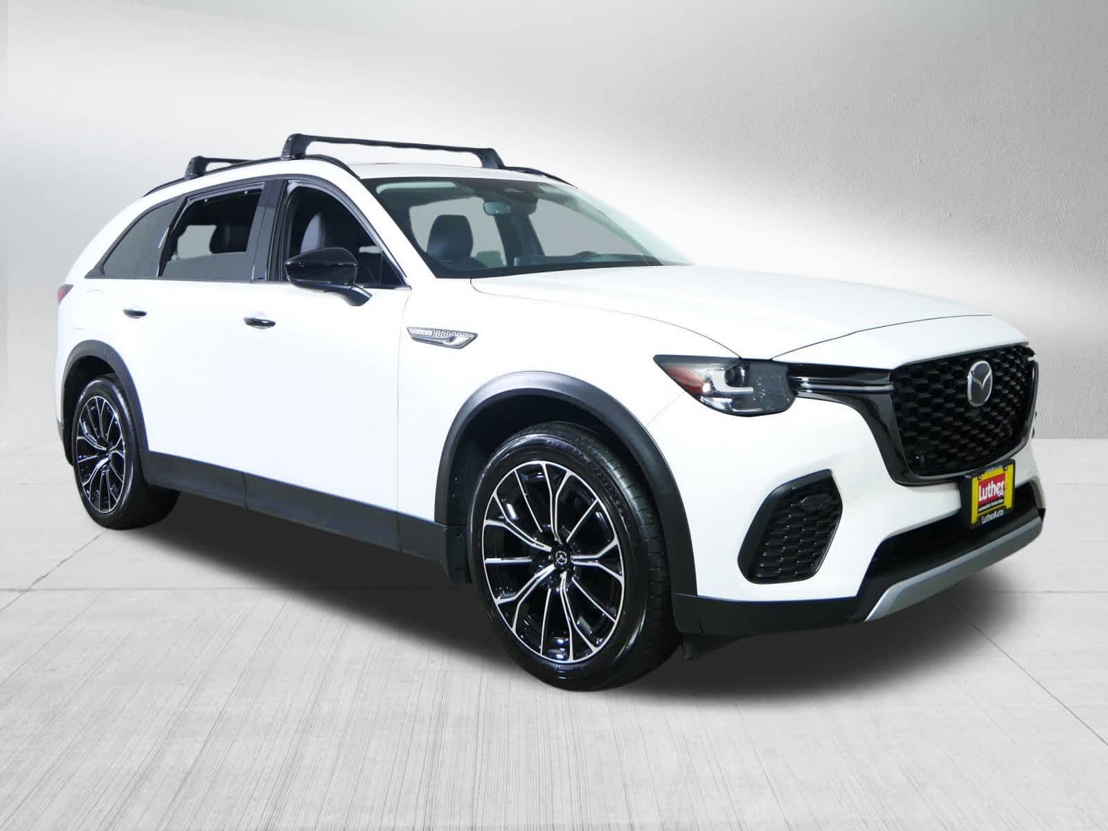 Rhodium White Premium 2025 Mazda CX-70 PHEV Premium AWD SUV / Crossover All-Wheel Drive 8-Speed Automatic