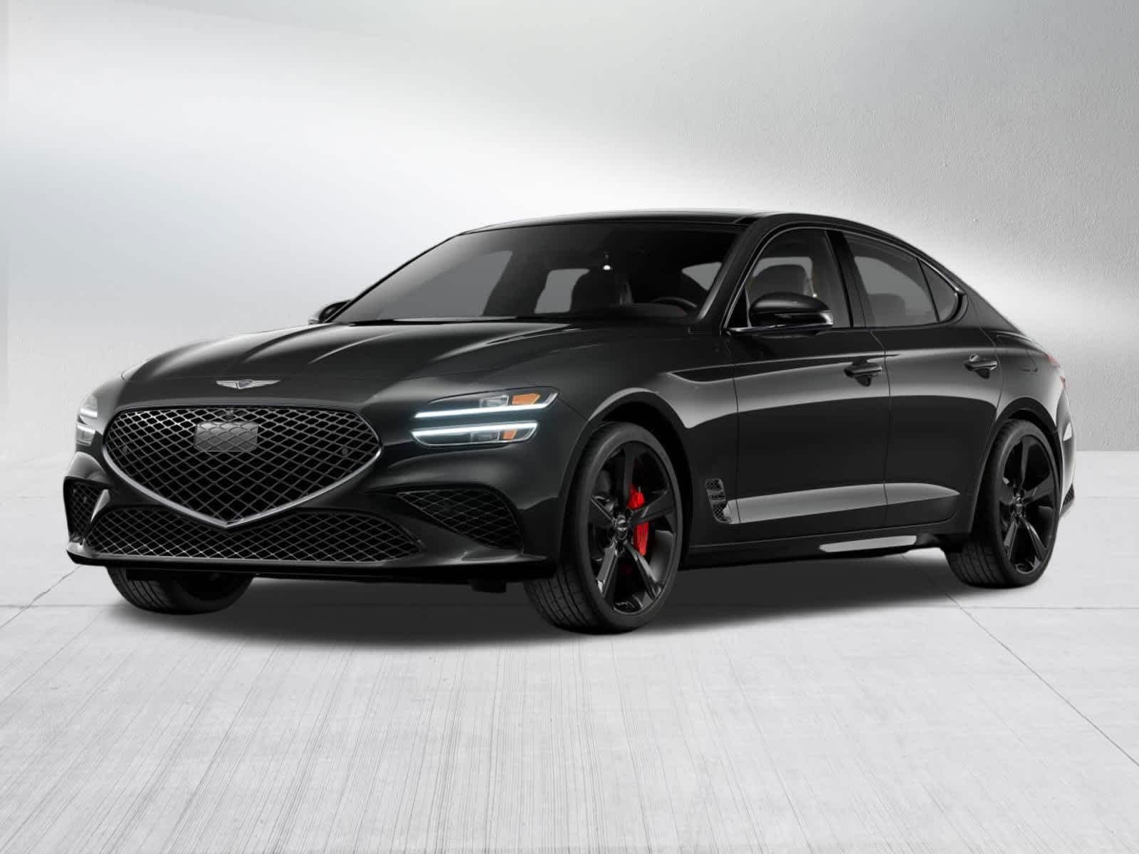 Vik Black 2026 Genesis G70 3.3T Sport Prestige AWD Sedan All-Wheel Drive 8-Speed Automatic