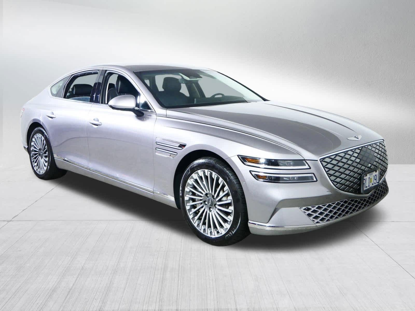 Savile Silver 2024 Genesis G80 Electrified Advanced AWD Sedan All-Wheel Drive 1-Speed Automatic