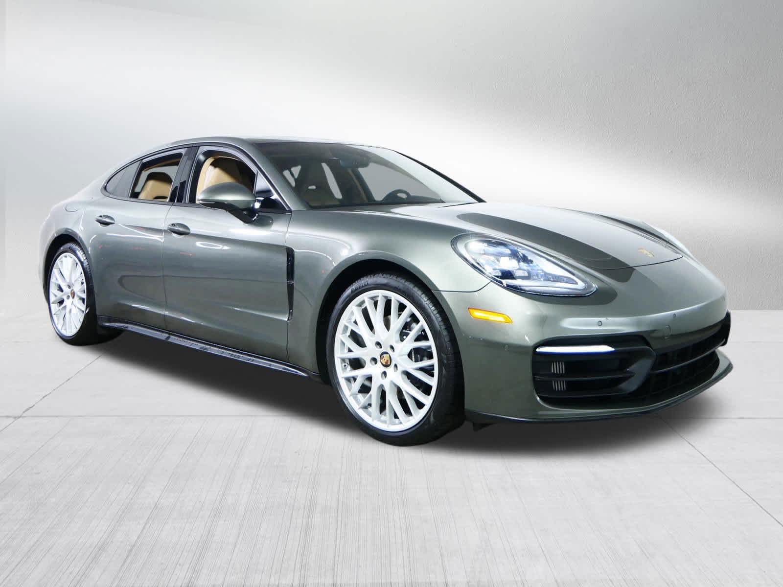 Gray 2022 Porsche Panamera 4 AWD Sedan All-Wheel Drive 8-Speed Automatic