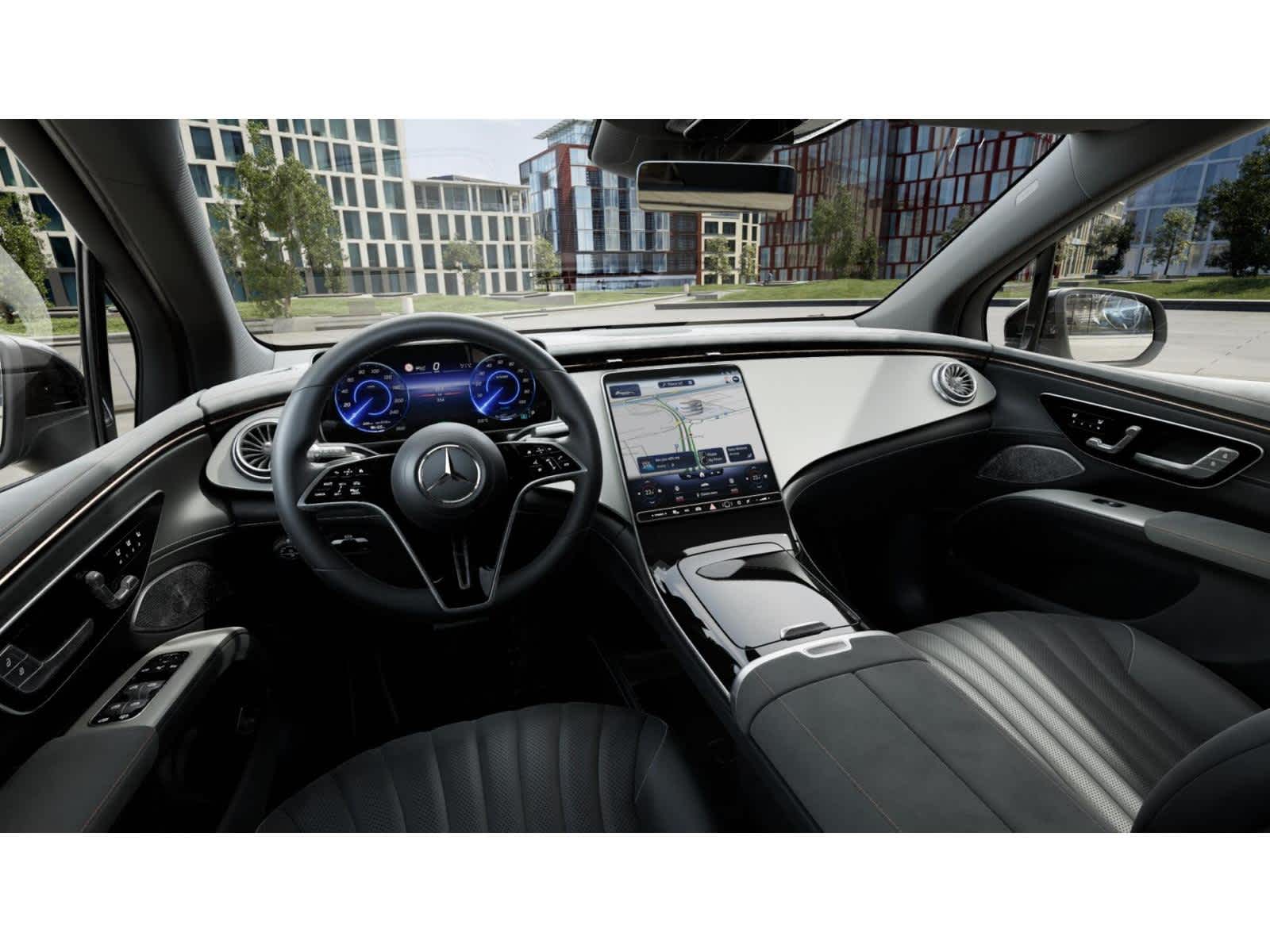 New 2023 Obsidian Black Metallic Mercedes-Benz EQS 450+ image 3